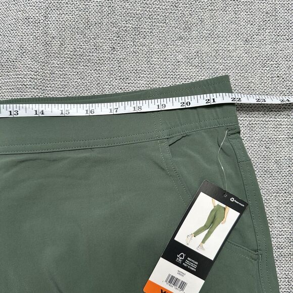 Eddie Bauer Women's Lightweight UPF 50+ Traveler Ankle Pants Green Size XXL NWT - Picture 9 of 13
